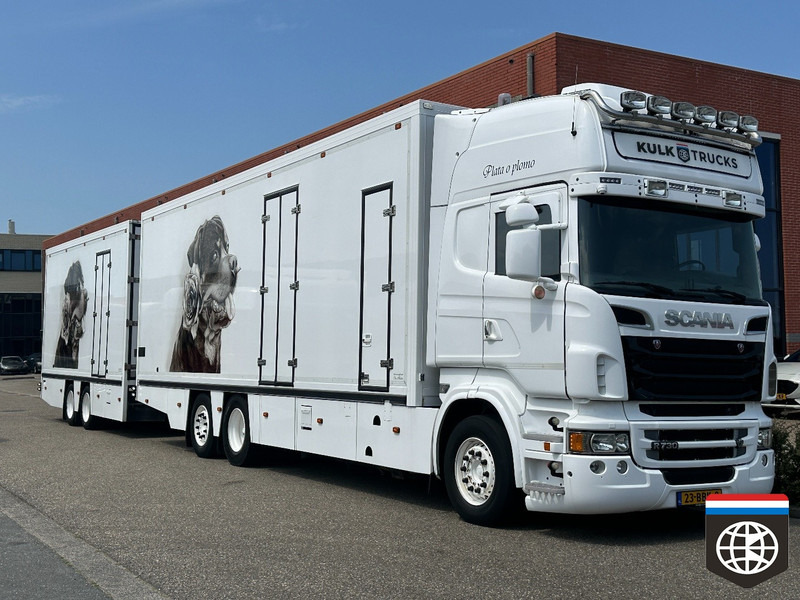 Scania R 730 FLOWER COMBI / SHOWTRUCK - CONCOURSTAAT - Refrijeratör kamyon: fotoğraf 3 Scania R 730 FLOWER COMBI / SHOWTRUCK - CONCOURSTAAT - Refrijeratör kamyon: fotoğraf 3