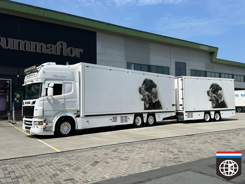 Scania R 730 FLOWER COMBI / SHOWTRUCK - CONCOURSTAAT - Refrijeratör kamyon: fotoğraf 2 Scania R 730 FLOWER COMBI / SHOWTRUCK - CONCOURSTAAT - Refrijeratör kamyon: fotoğraf 2