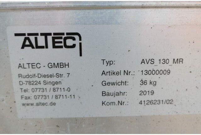 Altec ALU-Rampen AVS 130 MR, NEU - Alçak çerçeveli platform römork: fotoğraf 5 Altec ALU-Rampen AVS 130 MR, NEU - Alçak çerçeveli platform römork: fotoğraf 5