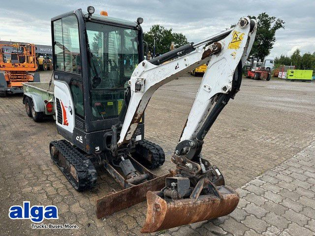 Bobcat E19, Verstelllaufwerk, Greifer + Hammer, Löffel - Mini ekskavatör: fotoğraf 1 Bobcat E19, Verstelllaufwerk, Greifer + Hammer, Löffel - Mini ekskavatör: fotoğraf 1