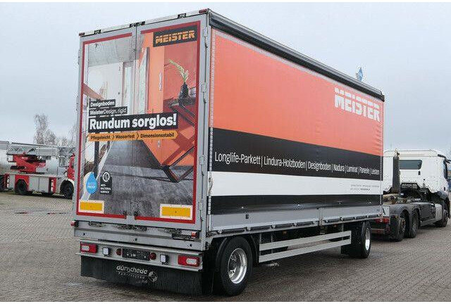 Dünschede PA 18/7, Jumbo, Bordwände, Alu-Felgen - Tenteli römork: fotoğraf 4 Dünschede PA 18/7, Jumbo, Bordwände, Alu-Felgen - Tenteli römork: fotoğraf 4