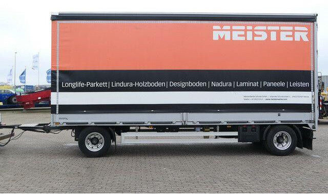 Dünschede PA 18/7, Jumbo, Bordwände, Alu-Felgen - Tenteli römork: fotoğraf 3 Dünschede PA 18/7, Jumbo, Bordwände, Alu-Felgen - Tenteli römork: fotoğraf 3