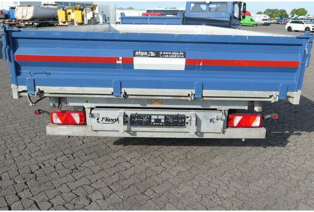 Fliegl TSK 118, Verzinkt, Tandem, Rampen, 5mtr. lang - Alçak çerçeveli platform römork: fotoğraf 5 Fliegl TSK 118, Verzinkt, Tandem, Rampen, 5mtr. lang - Alçak çerçeveli platform römork: fotoğraf 5