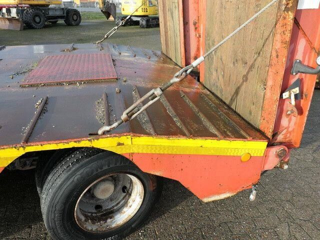 Gheysen & Verpoort, Gelenkt, Hydr. Rampen, Luf - Alçak çerçeveli platform dorse: fotoğraf 4 Gheysen & Verpoort, Gelenkt, Hydr. Rampen, Luf - Alçak çerçeveli platform dorse: fotoğraf 4