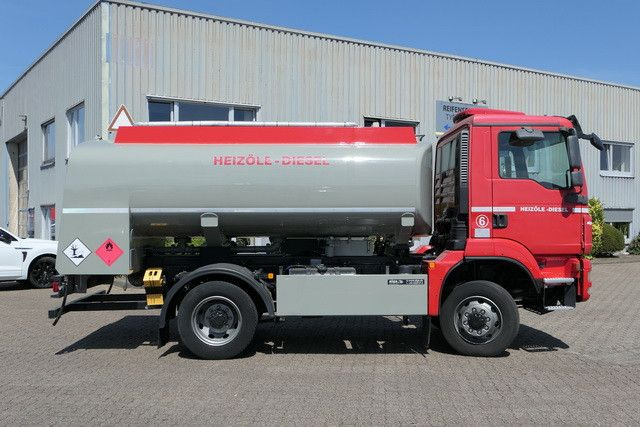 MAN 13.290 TGM BL 4x4, 2 Kammern, 9m³, Allrad, Klima - Tanker kamyon: fotoğraf 5 MAN 13.290 TGM BL 4x4, 2 Kammern, 9m³, Allrad, Klima - Tanker kamyon: fotoğraf 5