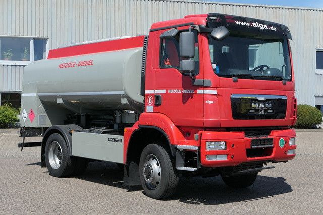 MAN 13.290 TGM BL 4x4, 2 Kammern, 9m³, Allrad, Klima - Tanker kamyon: fotoğraf 4 MAN 13.290 TGM BL 4x4, 2 Kammern, 9m³, Allrad, Klima - Tanker kamyon: fotoğraf 4