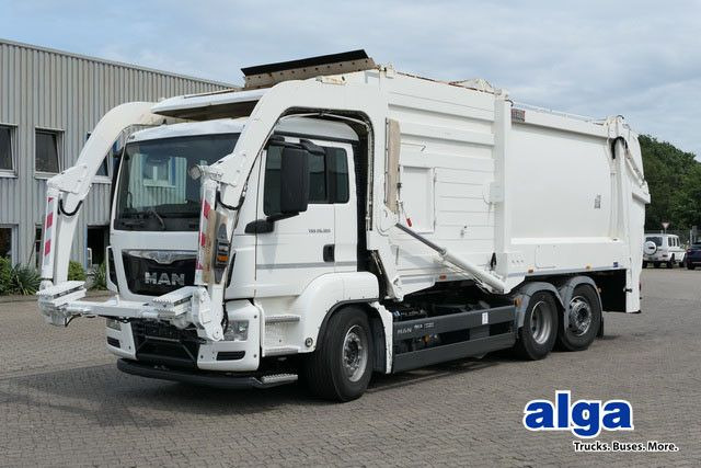 MAN 26.320 TGS BL 6x2, Überkopflader/Frontlader, AC MAN 26.320 TGS BL 6x2, Überkopflader/Frontlader, AC - Çöp kamyonu: fotoğraf 1 MAN 26.320 TGS BL 6x2, Überkopflader/Frontlader, AC MAN 26.320 TGS BL 6x2, Überkopflader/Frontlader, AC - Çöp kamyonu: fotoğraf 1