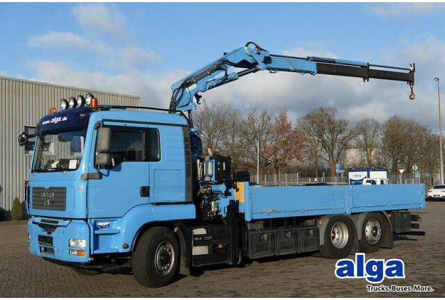 MAN 26.440 6x4H-2 BL TGA, Terex-Atlas 165.5, Funk - Sal/ Açık kasa kamyon: fotoğraf 1 MAN 26.440 6x4H-2 BL TGA, Terex-Atlas 165.5, Funk - Sal/ Açık kasa kamyon: fotoğraf 1