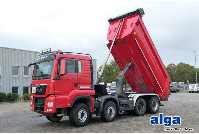 MAN 35.510 TGS BL 8x4, Meiller, 17m³,Schiebe-Verdeck - Damperli kamyon: fotoğraf 1 MAN 35.510 TGS BL 8x4, Meiller, 17m³,Schiebe-Verdeck - Damperli kamyon: fotoğraf 1