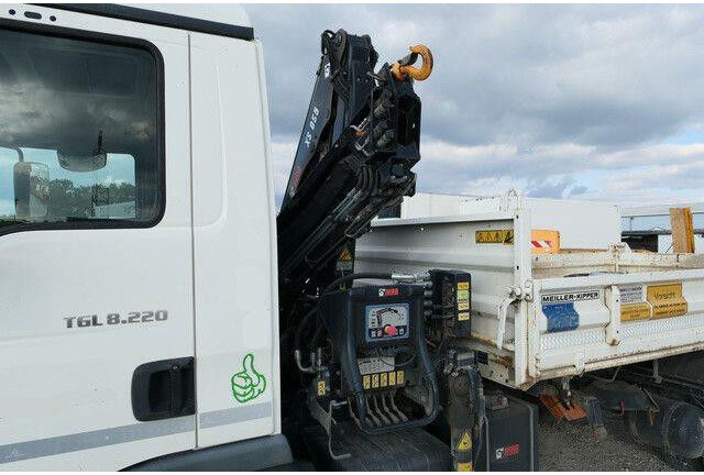 MAN 8.220 TGL BB, Hiab 055 BS-2, Greifer, AHK, Funk - Damperli kamyon: fotoğraf 3 MAN 8.220 TGL BB, Hiab 055 BS-2, Greifer, AHK, Funk - Damperli kamyon: fotoğraf 3