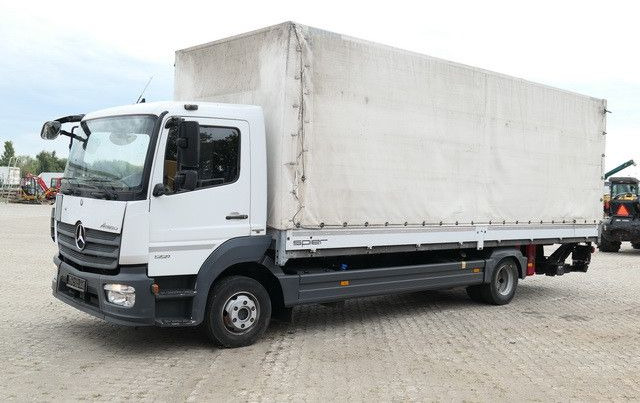 Mercedes-Benz 1221 Atego 4x2, 7.200mm lang, LBW 1,5to., Euro 6 - Tenteli kamyon: fotoğraf 3 Mercedes-Benz 1221 Atego 4x2, 7.200mm lang, LBW 1,5to., Euro 6 - Tenteli kamyon: fotoğraf 3
