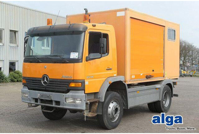 Mercedes-Benz 1518 A Atego 4X4, Klima, AHK, Allrad, Rolltor - Kapalı kasa kamyon: fotoğraf 1 Mercedes-Benz 1518 A Atego 4X4, Klima, AHK, Allrad, Rolltor - Kapalı kasa kamyon: fotoğraf 1