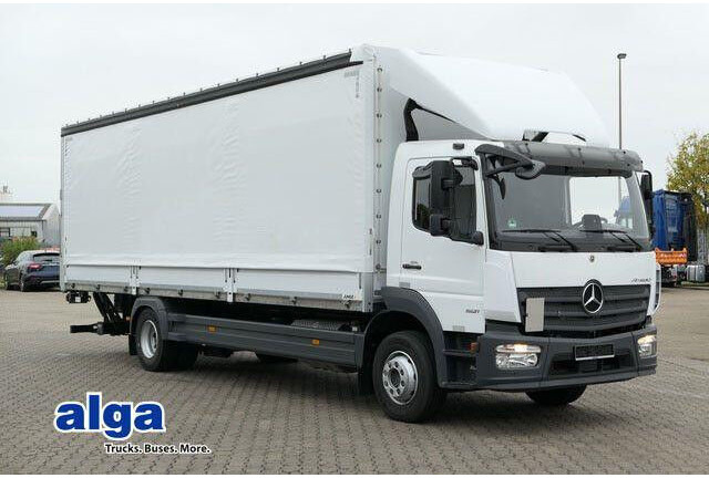Mercedes-Benz 1521 L Atego 4x2, LBW, Schiebeplane, Klima, Luft - Tenteli kamyon: fotoğraf 1 Mercedes-Benz 1521 L Atego 4x2, LBW, Schiebeplane, Klima, Luft - Tenteli kamyon: fotoğraf 1