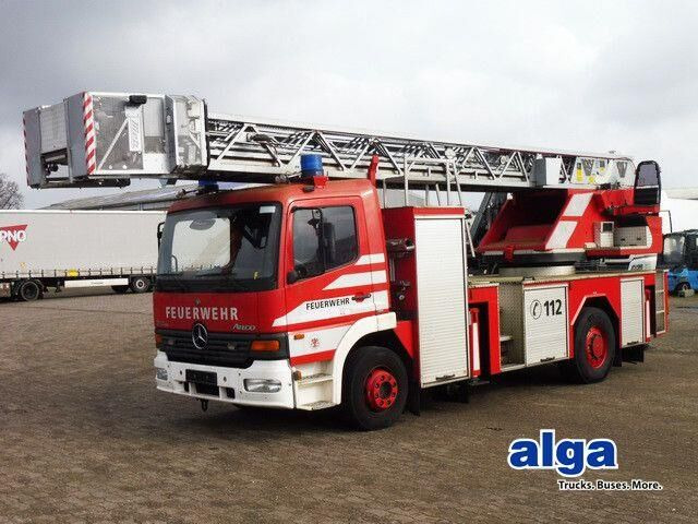 Mercedes-Benz 1528 ATEGO 4x2, Drehleiter DL23-12, Metz, 30m - İtfaiye aracı: fotoğraf 1 Mercedes-Benz 1528 ATEGO 4x2, Drehleiter DL23-12, Metz, 30m - İtfaiye aracı: fotoğraf 1