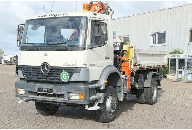 Mercedes-Benz 1828 Atego 4x4, Atlas AK 105.1, Funk, Hydr., AHK - Damperli kamyon: fotoğraf 4 Mercedes-Benz 1828 Atego 4x4, Atlas AK 105.1, Funk, Hydr., AHK - Damperli kamyon: fotoğraf 4