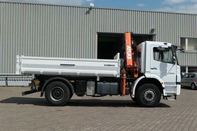 Mercedes-Benz 1829 K Axor, Atlas 116.3-A2L, AHK, Greifer,Klima - Damperli kamyon, Vinçli kamyon: fotoğraf 2 Mercedes-Benz 1829 K Axor, Atlas 116.3-A2L, AHK, Greifer,Klima - Damperli kamyon, Vinçli kamyon: fotoğraf 2
