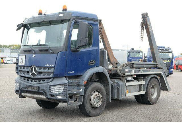 Mercedes-Benz 1832 K Arocs 4x2, Hiab SLT 140, teleskop., Klima - Kablo sistemli kamyon: fotoğraf 5 Mercedes-Benz 1832 K Arocs 4x2, Hiab SLT 140, teleskop., Klima - Kablo sistemli kamyon: fotoğraf 5