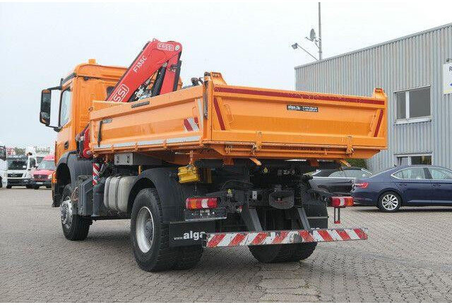 Mercedes-Benz 1835 AK Arocs 4x4, Meiller, Fassi F135AC, Funk - Damperli kamyon: fotoğraf 4 Mercedes-Benz 1835 AK Arocs 4x4, Meiller, Fassi F135AC, Funk - Damperli kamyon: fotoğraf 4