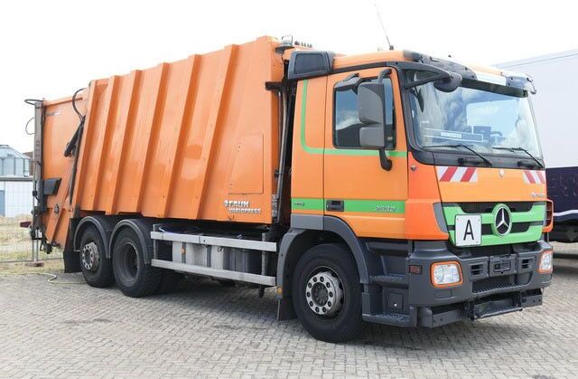 Mercedes-Benz 2532 L Actros 6c2, Faun, Zöller, 24m³, MP3, AC - Çöp kamyonu: fotoğraf 2 Mercedes-Benz 2532 L Actros 6c2, Faun, Zöller, 24m³, MP3, AC - Çöp kamyonu: fotoğraf 2