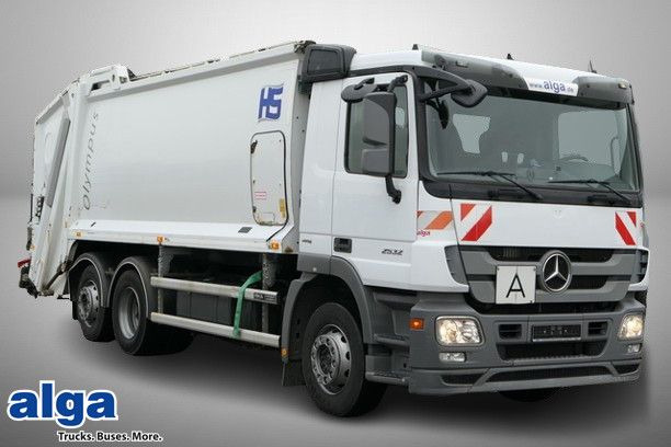 Mercedes-Benz 2532 L/NH-Schörling/Terberg Schüttung/Klima - Çöp kamyonu: fotoğraf 1 Mercedes-Benz 2532 L/NH-Schörling/Terberg Schüttung/Klima - Çöp kamyonu: fotoğraf 1