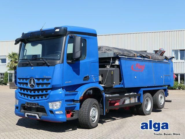 Mercedes-Benz 2548 L Arocs HAD 6x4, Asphalt, Bitumen, Fliegl - Asfalt döşeme aracı: fotoğraf 1 Mercedes-Benz 2548 L Arocs HAD 6x4, Asphalt, Bitumen, Fliegl - Asfalt döşeme aracı: fotoğraf 1
