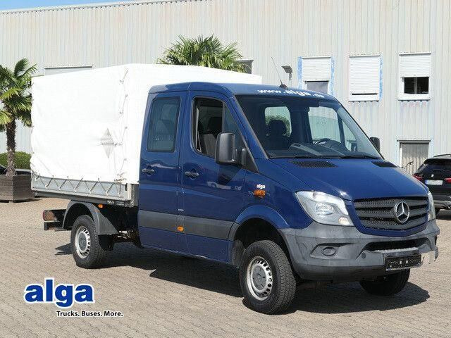 Mercedes-Benz 316 CDI DOKA 4x4, Allrad, klima, 6. Sitze - Tenteli kamyonet, Çift kabin kamyonet: fotoğraf 1 Mercedes-Benz 316 CDI DOKA 4x4, Allrad, klima, 6. Sitze - Tenteli kamyonet, Çift kabin kamyonet: fotoğraf 1