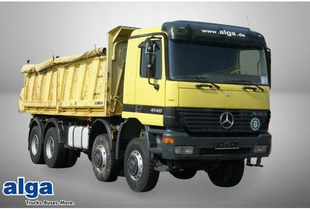 Mercedes-Benz 4140 AK Actros 8x8, Meiler, Allrad, Rollplane - Damperli kamyon: fotoğraf 1 Mercedes-Benz 4140 AK Actros 8x8, Meiler, Allrad, Rollplane - Damperli kamyon: fotoğraf 1