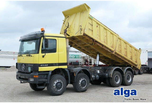 Mercedes-Benz 4140 AK Actros, Allrad, alter Tacho, 4x am Lager - Damperli kamyon: fotoğraf 1 Mercedes-Benz 4140 AK Actros, Allrad, alter Tacho, 4x am Lager - Damperli kamyon: fotoğraf 1