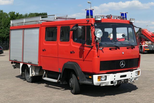 Mercedes-Benz 814 F/Feuerwehr/Pumpe/9 Sitze - İtfaiye aracı, Çift kabin kamyonet: fotoğraf 3 Mercedes-Benz 814 F/Feuerwehr/Pumpe/9 Sitze - İtfaiye aracı, Çift kabin kamyonet: fotoğraf 3