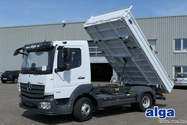 Mercedes-Benz 818 K Atego 4x2, Meiller, 19tkm, 2x AHK, Klima - Damperli kamyonet: fotoğraf 1 Mercedes-Benz 818 K Atego 4x2, Meiller, 19tkm, 2x AHK, Klima - Damperli kamyonet: fotoğraf 1