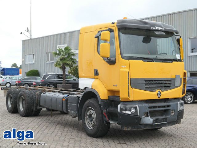 Renault 460 Premium Lander 6x4, Retarder, 10Räder, Klima - Şasi kamyon: fotoğraf 1 Renault 460 Premium Lander 6x4, Retarder, 10Räder, Klima - Şasi kamyon: fotoğraf 1