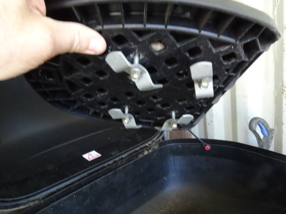 Motosiklet Coffre moto avec attaches KAPPA K35: fotoğraf 6
