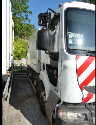 REF:1338 - Camion poubelle Renault Midlum 190DXI (2011-140.758 km) - Çöp kamyonu: fotoğraf 3 REF:1338 - Camion poubelle Renault Midlum 190DXI (2011-140.758 km) - Çöp kamyonu: fotoğraf 3