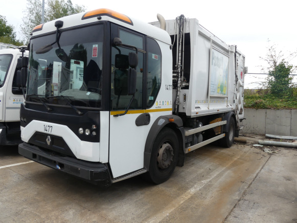REF:1477 - Camion poubelle Renault Access (2014-173.146 km) (VIN:SEG1930BL5BD17887) - Çöp kamyonu: fotoğraf 1 REF:1477 - Camion poubelle Renault Access (2014-173.146 km) (VIN:SEG1930BL5BD17887) - Çöp kamyonu: fotoğraf 1