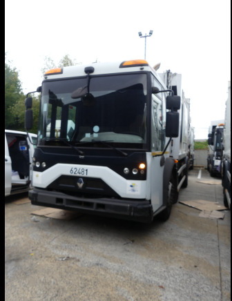 REF:62481 - Camion poubelle Renault Access (2014-281.264 km) (VIN: SEG1930BL5BD17884) - Çöp kamyonu: fotoğraf 1 REF:62481 - Camion poubelle Renault Access (2014-281.264 km) (VIN: SEG1930BL5BD17884) - Çöp kamyonu: fotoğraf 1