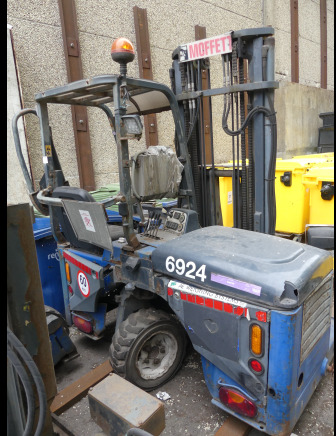 REF:6924 - Chariot élévateur Moffet M4 25.3 - Kamyona monte forklift: fotoğraf 3 REF:6924 - Chariot élévateur Moffet M4 25.3 - Kamyona monte forklift: fotoğraf 3