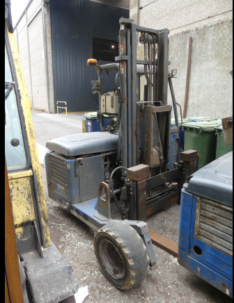 REF:6925 - Chariot élévateur Moffet M4 25.3 - Kamyona monte forklift: fotoğraf 1 REF:6925 - Chariot élévateur Moffet M4 25.3 - Kamyona monte forklift: fotoğraf 1