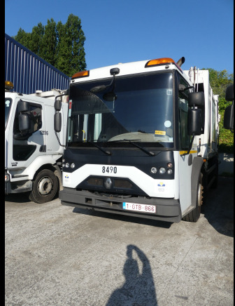 REF:8490 - Camion poubelle Renault Access (2014-236.794 km) - Çöp kamyonu: fotoğraf 1 REF:8490 - Camion poubelle Renault Access (2014-236.794 km) - Çöp kamyonu: fotoğraf 1