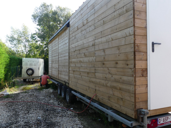 Remorque avec tiny house Syma STA02 - Konut konteyneri, Römork: fotoğraf 4 Remorque avec tiny house Syma STA02 - Konut konteyneri, Römork: fotoğraf 4