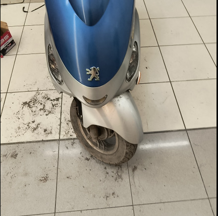 Scooter Peugeot QM50QT-6 - Motosiklet: fotoğraf 4 Scooter Peugeot QM50QT-6 - Motosiklet: fotoğraf 4