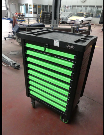 Servante d'atelier avec outillage pour courroi de distribution JBM - Depo ekipmanı: fotoğraf 2 Servante d'atelier avec outillage pour courroi de distribution JBM - Depo ekipmanı: fotoğraf 2
