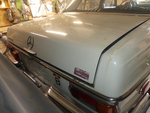 Voiture ancêtre Mercedes-Benz 280S (1972-83.435 km)(VIN: 10801610083599) - Binek araba: fotoğraf 3 Voiture ancêtre Mercedes-Benz 280S (1972-83.435 km)(VIN: 10801610083599) - Binek araba: fotoğraf 3