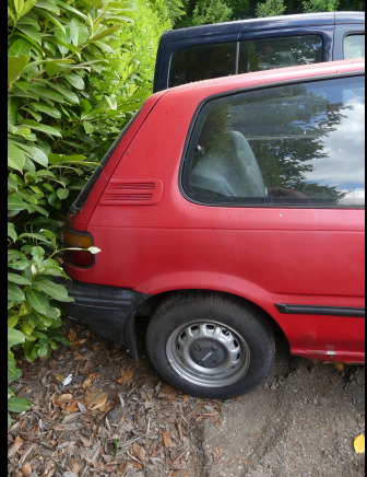 Voiture (pour pièces) Toyota Corolla - Binek araba: fotoğraf 3 Voiture (pour pièces) Toyota Corolla - Binek araba: fotoğraf 3