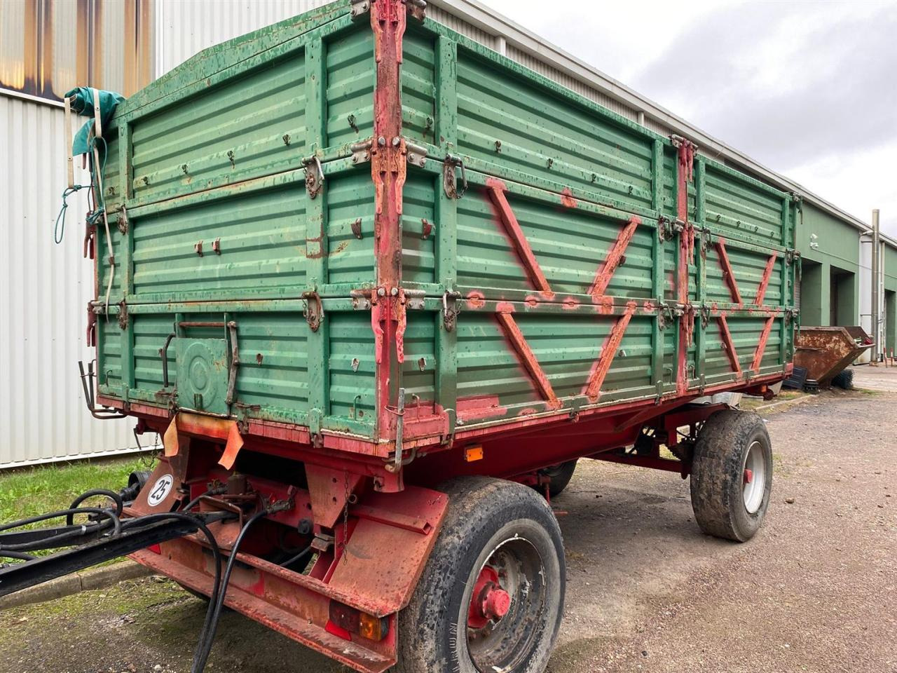 Agromet T-149 - Damperli römork: fotoğraf 3 Agromet T-149 - Damperli römork: fotoğraf 3