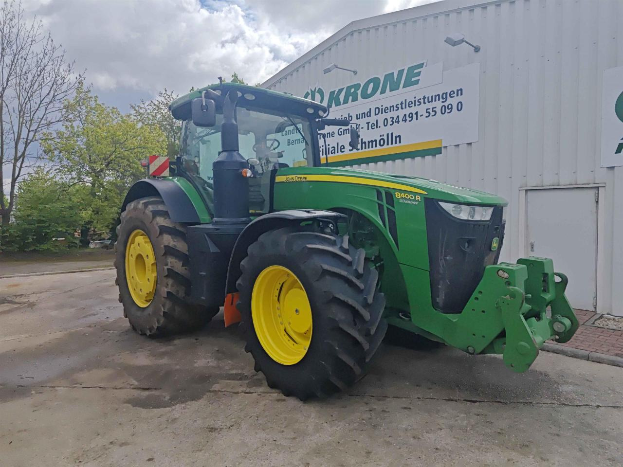 John Deere 8400R - Traktör: fotoğraf 1 John Deere 8400R - Traktör: fotoğraf 1