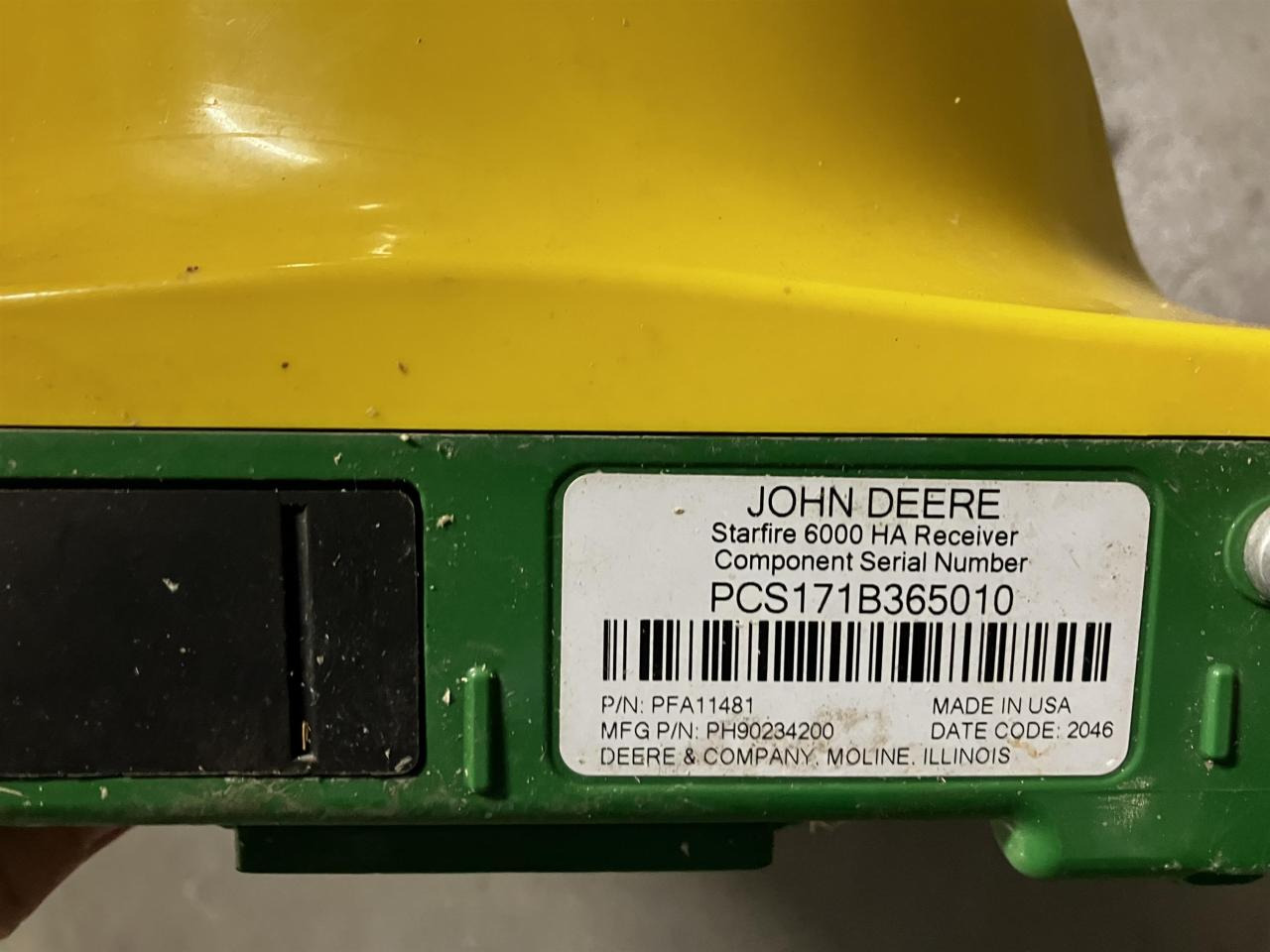 John Deere SF6000 - Navigasyon sistemi - Tarım araçları: fotoğraf 4 John Deere SF6000 - Navigasyon sistemi - Tarım araçları: fotoğraf 4