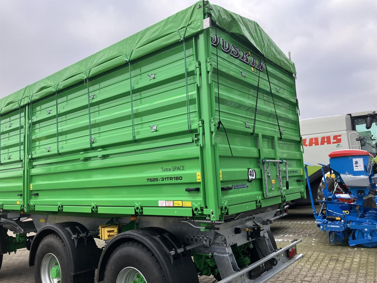 Joskin Tetra-SPACE 7525/31TR180 - Damperli römork: fotoğraf 3 Joskin Tetra-SPACE 7525/31TR180 - Damperli römork: fotoğraf 3