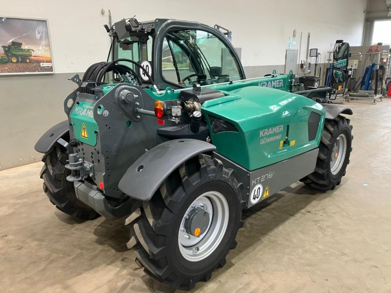Kramer KT276 - Teleskopik yükleyici: fotoğraf 5 Kramer KT276 - Teleskopik yükleyici: fotoğraf 5