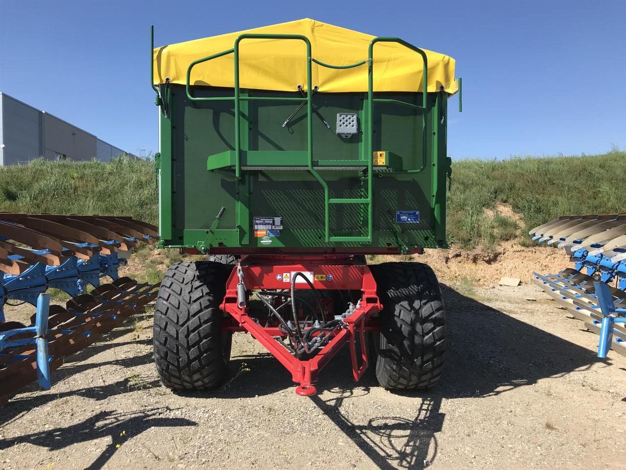 Kröger HKD 302 - Damperli römork: fotoğraf 4 Kröger HKD 302 - Damperli römork: fotoğraf 4