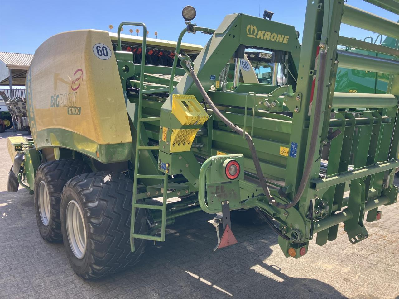 Krone Big Pack 1270 XC - Kare balya makinesi: fotoğraf 3 Krone Big Pack 1270 XC - Kare balya makinesi: fotoğraf 3